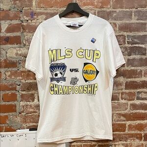 White MLS Cup Championship T-Shirt